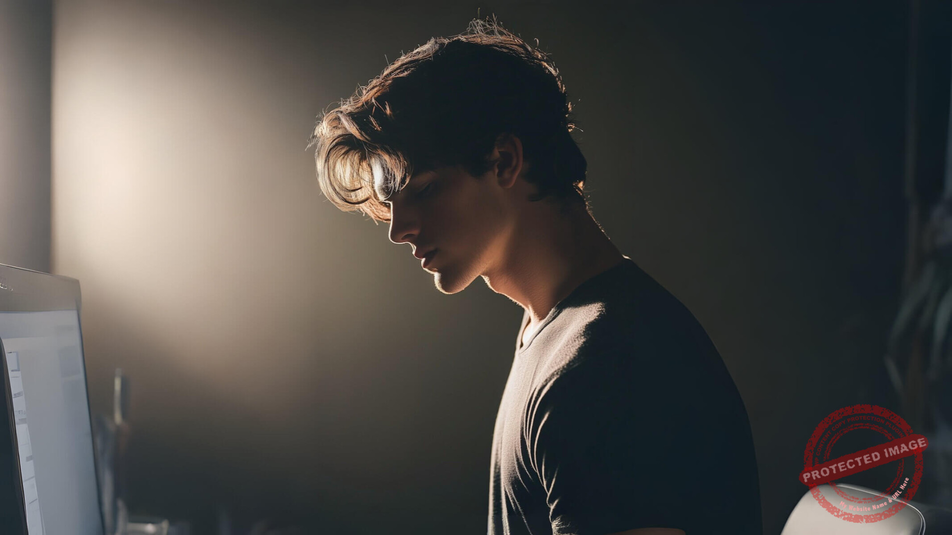 Contemplative Portrait fnk re